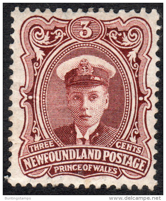 Newfoundland   1911   SG119  3c Red-brown   OG - 1908-1947