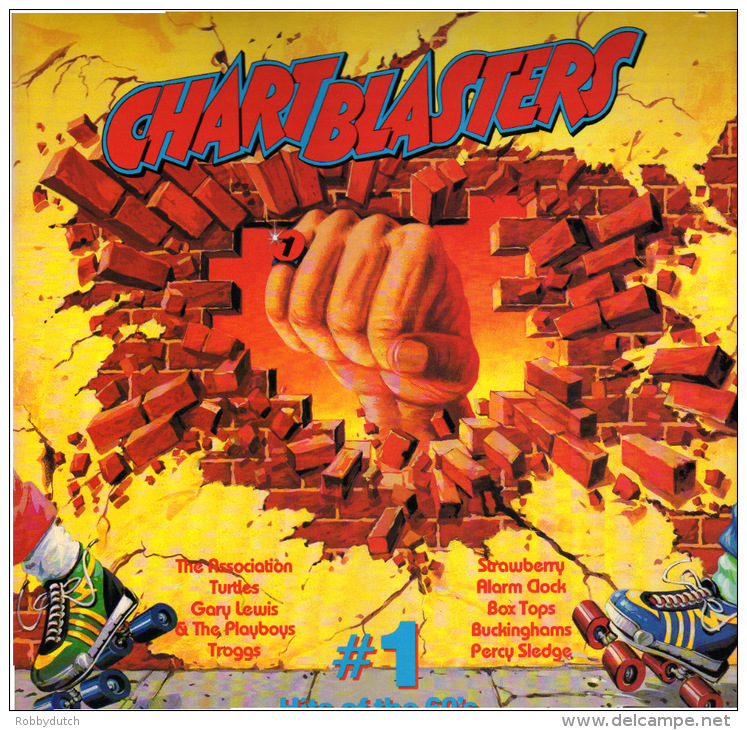 * LP *  CHARTBLASTERS #1  (HITS OF THE 60'S) - ASSOCIATION / TURTLES / TROGGS A.o. (USA 1982 EX-!!!) - Compilaties