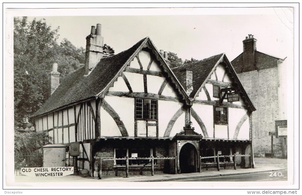 I1839 Winchester - Old Chesil Rectory / Viaggiata 1955 - Winchester