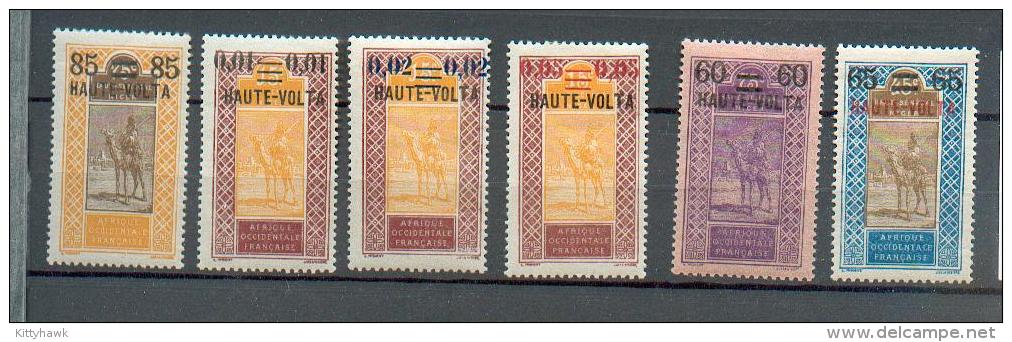 Hte Volta  87 - YT 18 à 23 * - Unused Stamps