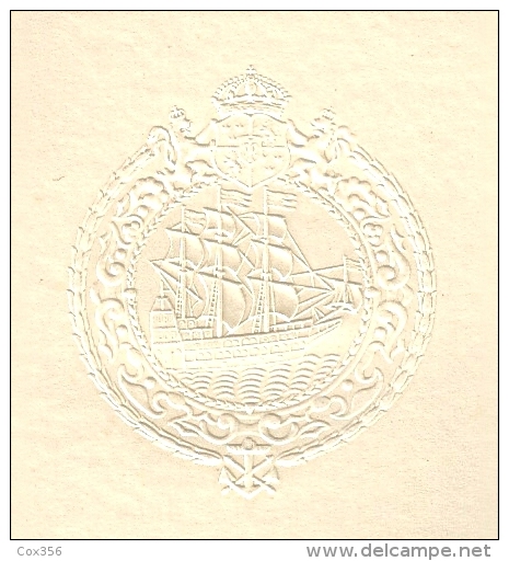 CARTE DE VŒUX Avec Photo Argentique Sceau Cachet De La Marine : T103 Et Du MARIMEN 04 , Navire De Guerre Et Hélicoptére - Cartes Marines