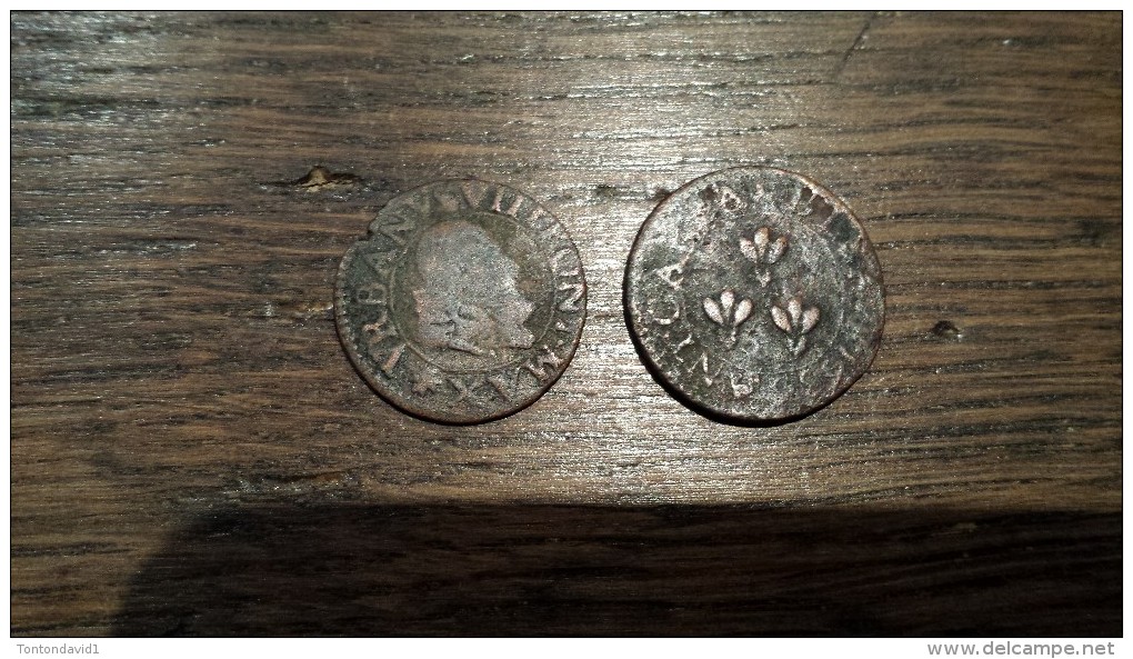 2 Pièces à Identifier - Vatican Je Crois - 1640 Et 1636 - Other & Unclassified