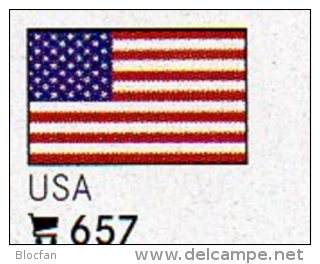 6-set Flaggen-Sticker USA In Farbe 7€ Zur Kennzeichnung Von Alben + Sammlungen Firma LINDNER #657 Flags Of United States - Non-classés