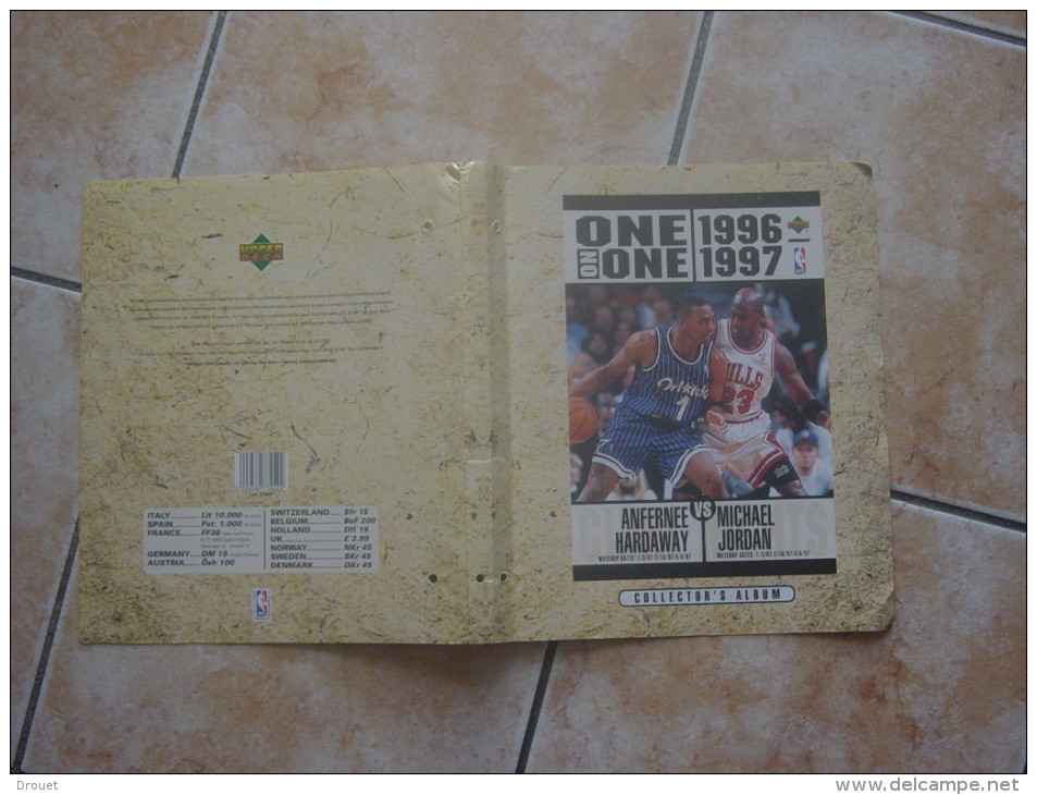 NBA - ALBUM COLLECTOR - 1996- 1997 - RARE - Andere & Zonder Classificatie