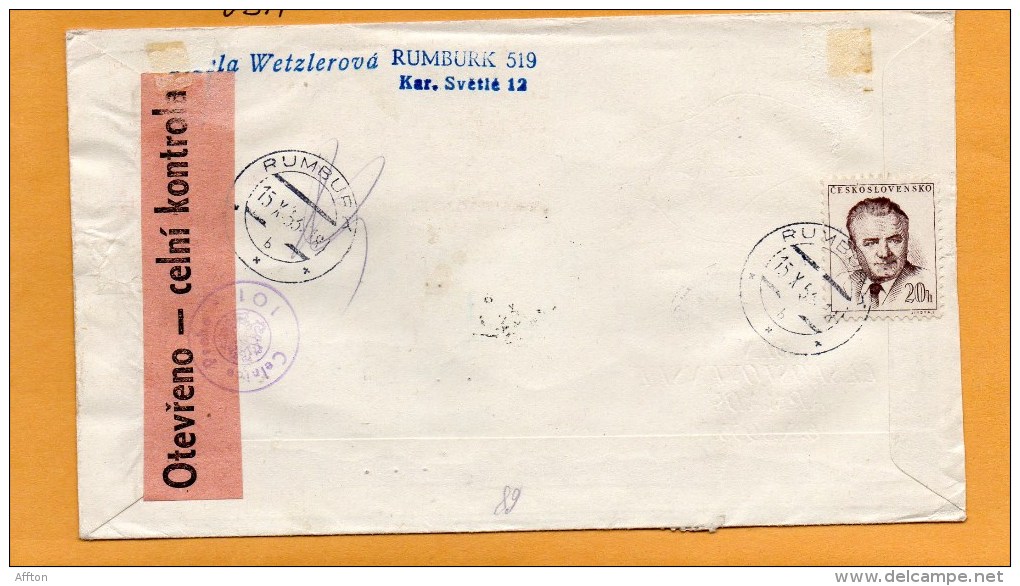 Czechoslovakia 1953 FDC - FDC