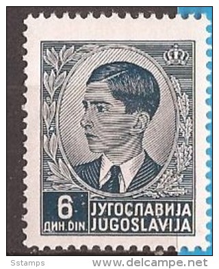 1939 293-07 JUGOSLAVIJA KING PETAR II FREIMARKEN MNH - Neufs