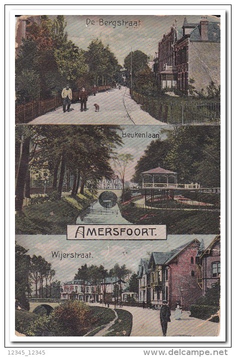 Amersfoort, De Bergstraat, Beukenlaan, Wijerstraat ( Geknikte Hoekjes ) - Amersfoort