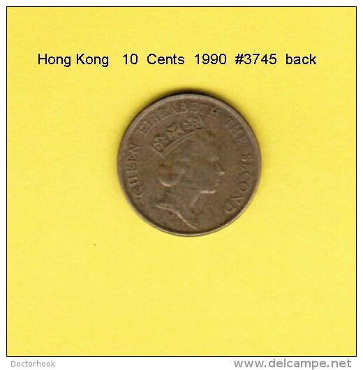 HONG KONG    10  CENTS  1990  (KM # 55) - Hong Kong