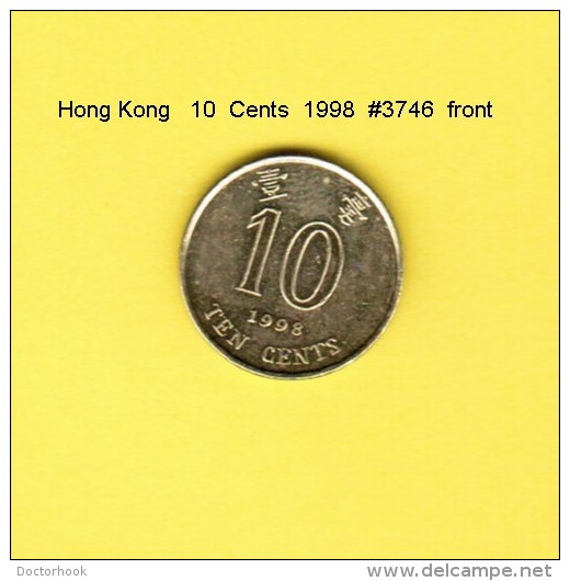 HONG KONG    10  CENTS  1998  (KM # 66) - Hong Kong