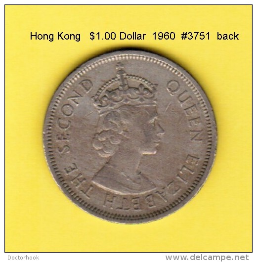 HONG KONG    $1.00 DOLLAR  1960  (KM # 31.1) - Hongkong