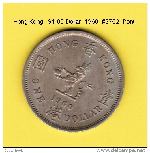 HONG KONG    $1.00 DOLLAR  1960  (KM # 31.1) - Hongkong