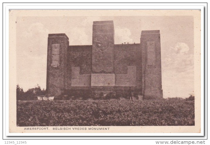 Amersfoort, Belgisch Vredes Monument - Amersfoort