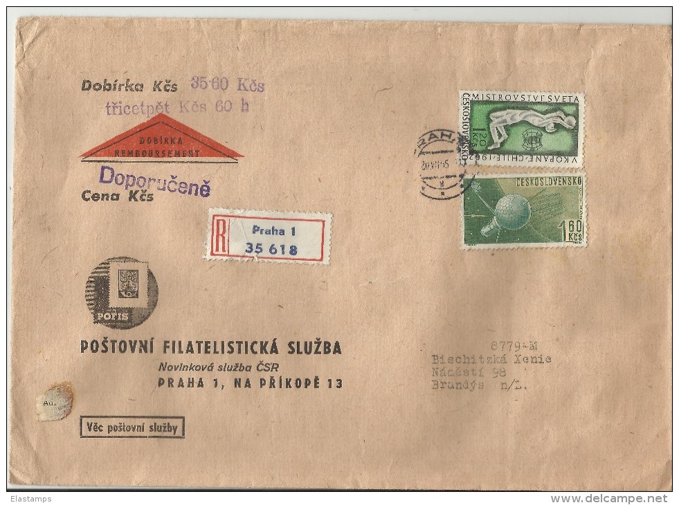 = TCH1965 R-CV PRAHA - Covers & Documents