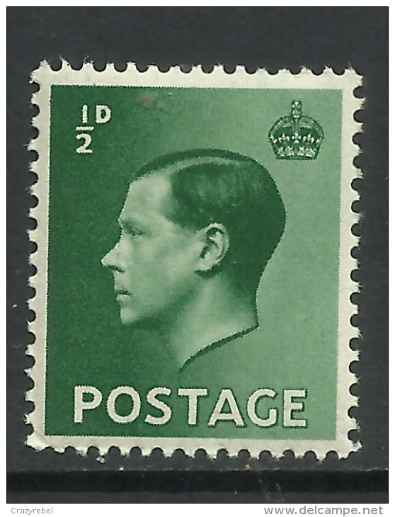 GB 1936 KEV111 1/2d Green Umm SG 457..  ( T64 ) - Neufs