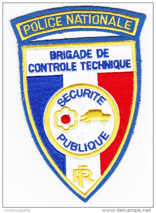 Ecusson Police -- Brigade De Contrôle Technique -- PN / SP - Policia