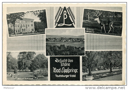 Bad Lippspringe Multikarte - Bad Lippspringe