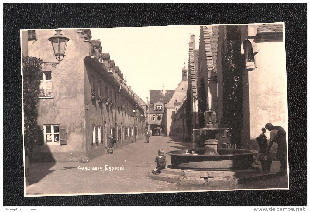 Augsburg Fuggerei Fotohaus Dom M Lang Augsburg RP Postcard Ungelaufen UNUSED - Augsburg