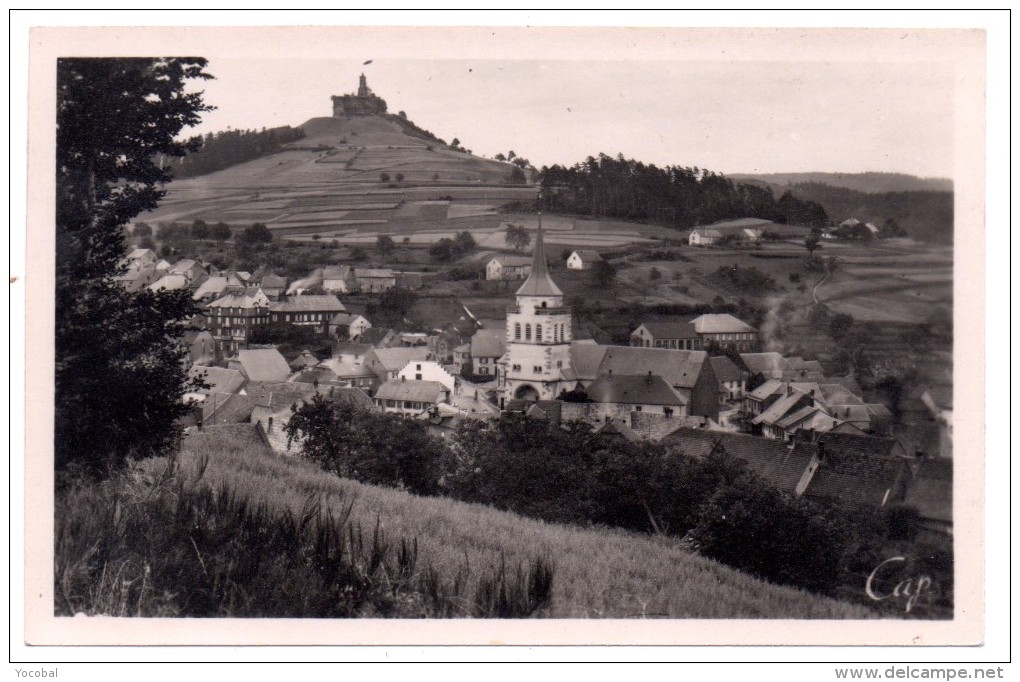 CP, HOTEL-PENSION "AU ROCHER" (alt.664 M) - Ouvert Toute L'année...DABO, Vue Générale, Vierge - Ristoranti