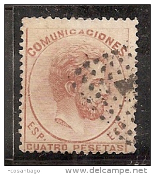 ESPAÑA 1872 - Edifil #128 - VFU - Used Stamps