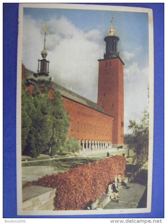 Stockholm 1950 Stadshuset - Schweden