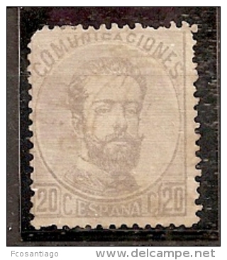 ESPAÑA 1872 - Edifil #123 Fechador - VFU - Oblitérés