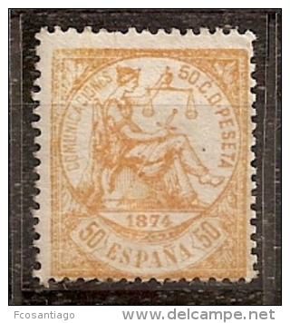 ESPAÑA 1874 - Edifil #149a - MNH ** - Nuovi