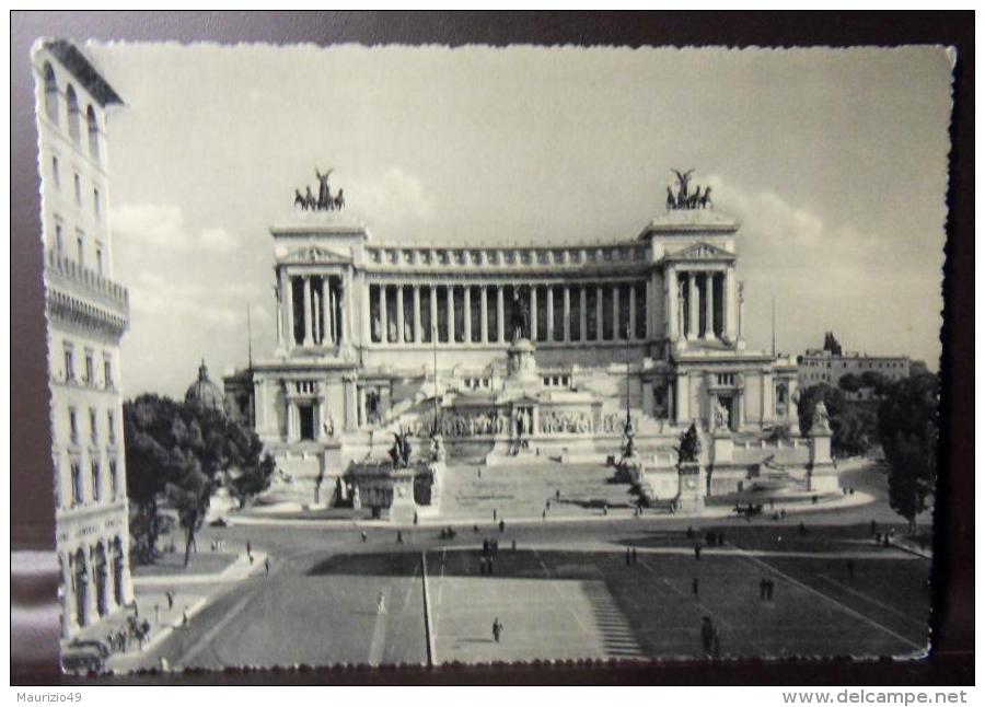 ROMA CARTOLINA MONUMENTO A VITTORIO EMANUELE II - ALTARE DELLA PATRIA - Altare Della Patria