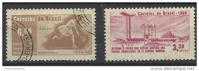 BRASIL LOTE. CORREO AEREO 1960 - Posta Aerea