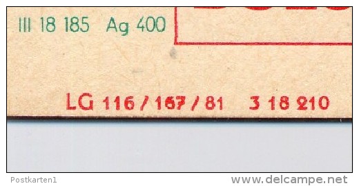 DDR P79-35a-81 C167-a Postkarte PRIVATER ZUDRUCK Esperanto Bulgarien Leipzig 1981 - Private Postcards - Used