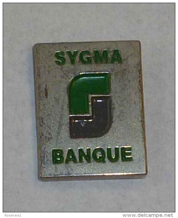 Pin's SYGMA BANQUE - Banken