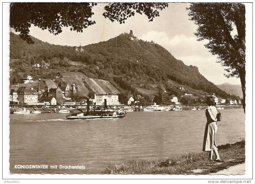 KÖNIGSWINTER   -   ** MIT DRACHENFELS **    -    Hrsg :  F.G. SEITZ Vom KÖNIGSEE - Koenigswinter