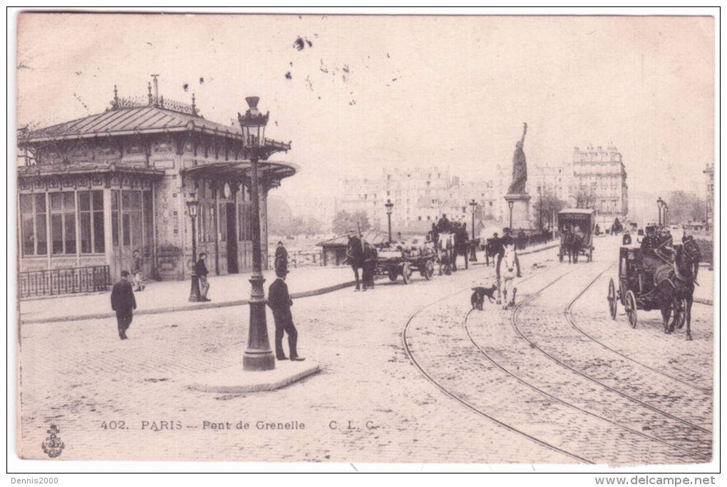 402- PARIS - Pont De Grenelle - Ed. C L C - Arrondissement: 15