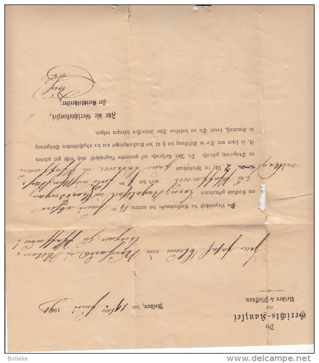 Suisse - Lettre Chargée De 1890 - Oblitération Reiden Et Roggliswill - Lettres & Documents