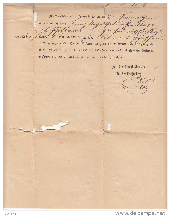 Suisse - Lettre Chargée De 1890 - Oblitération Reiden Et Roggliswill - Brieven En Documenten