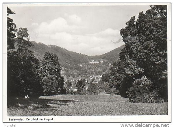 D-79410 Badenweiler - Schwarzwald - Durchblick Zum Kurpark - Badenweiler