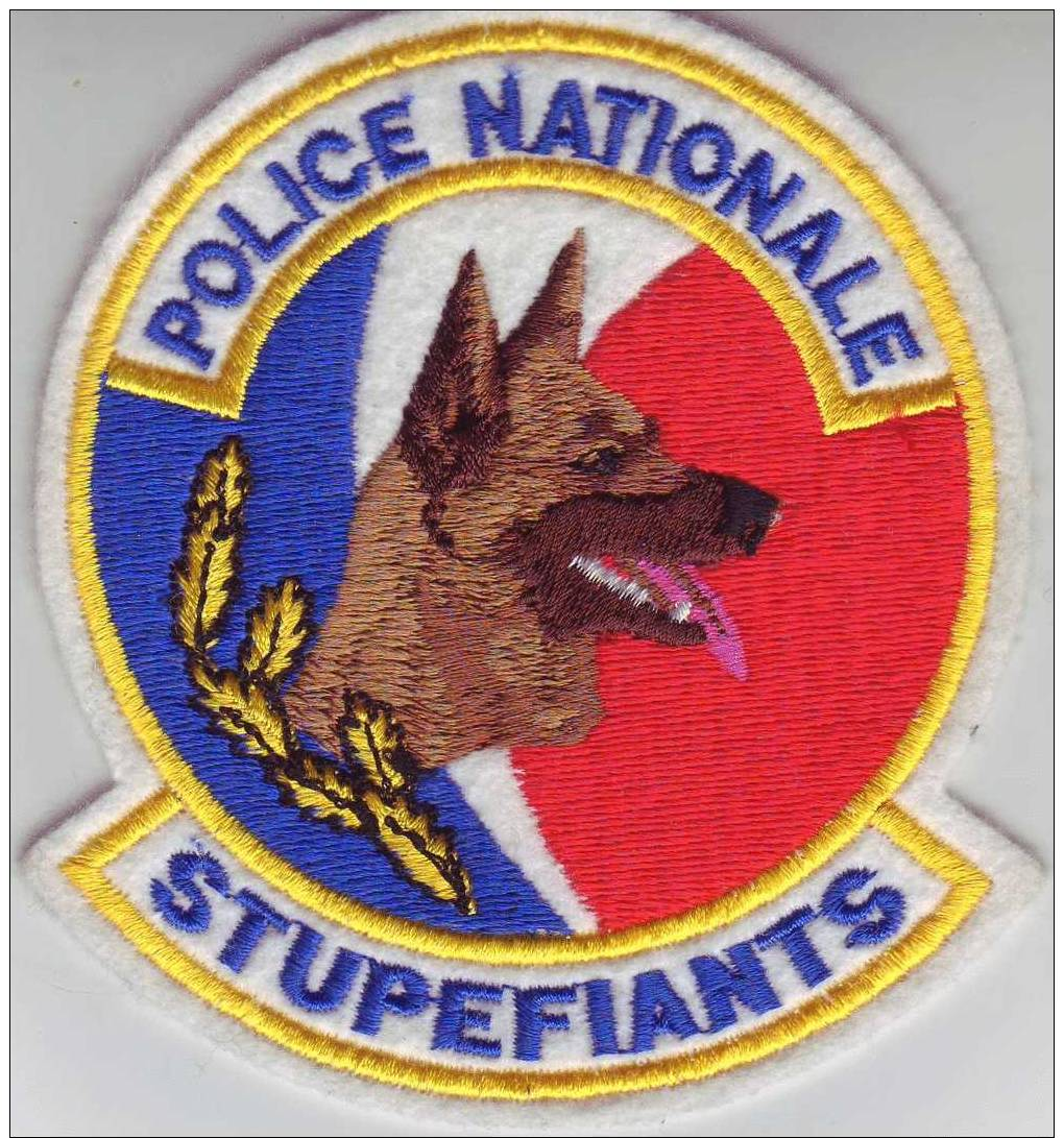 Ecusson Police Nationale   STUPEFIANTS - Police & Gendarmerie