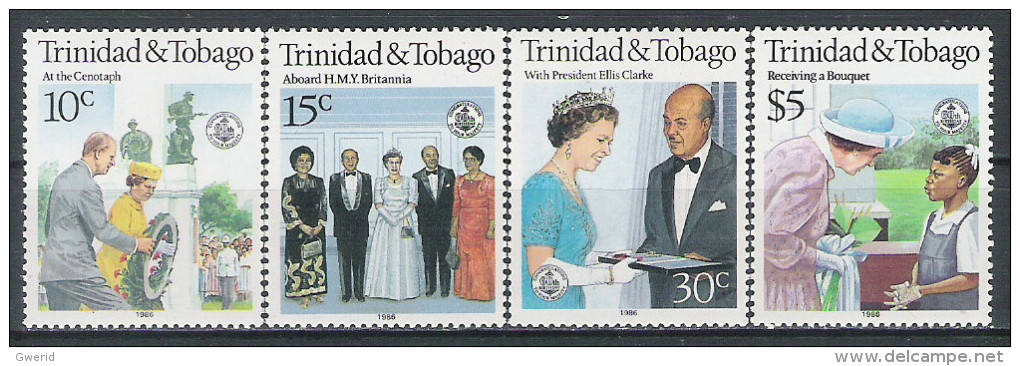 Trinité  N° YVERT  547/50 NEUF ** - Trinité & Tobago (1962-...)