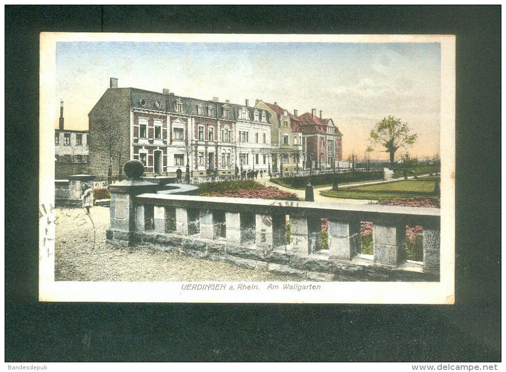 AK - Uerdingen A. Rhein - Am Wallgarten ( Verlag H.J. Kayser) - Krefeld