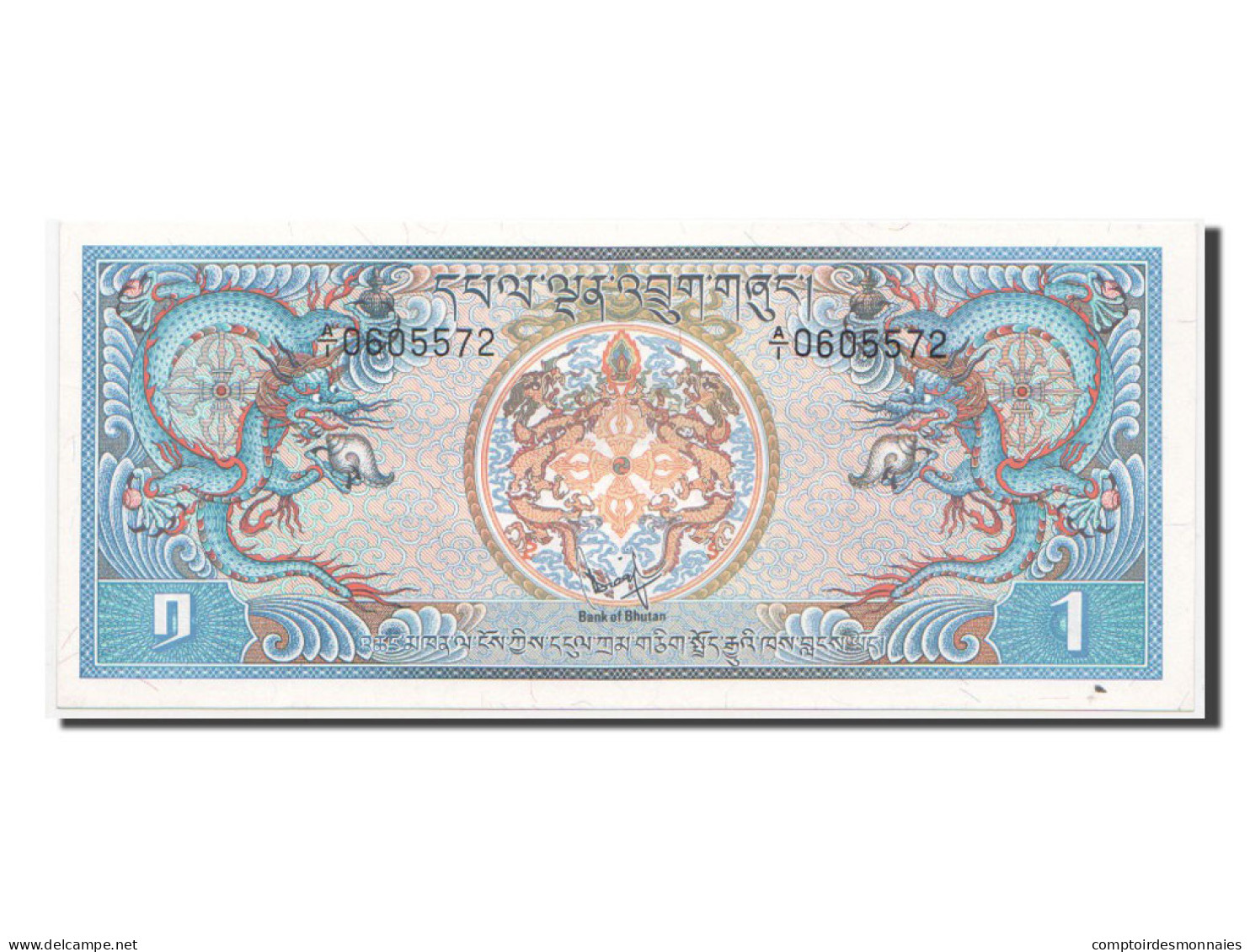 Billet, Bhoutan, 1 Ngultrum, 1981, NEUF - Bhutan