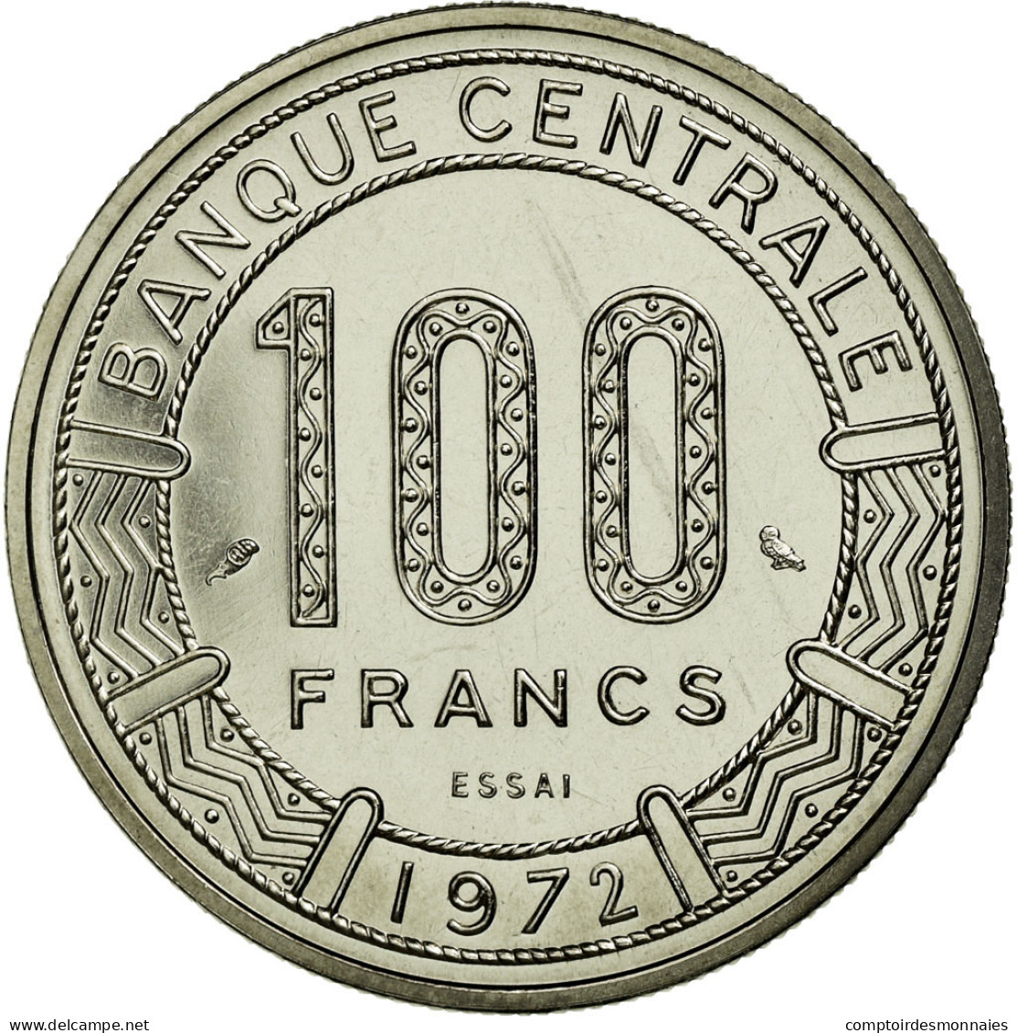 Monnaie, Cameroun, 100 Francs, 1972, Paris, SPL, Nickel - Cameroon