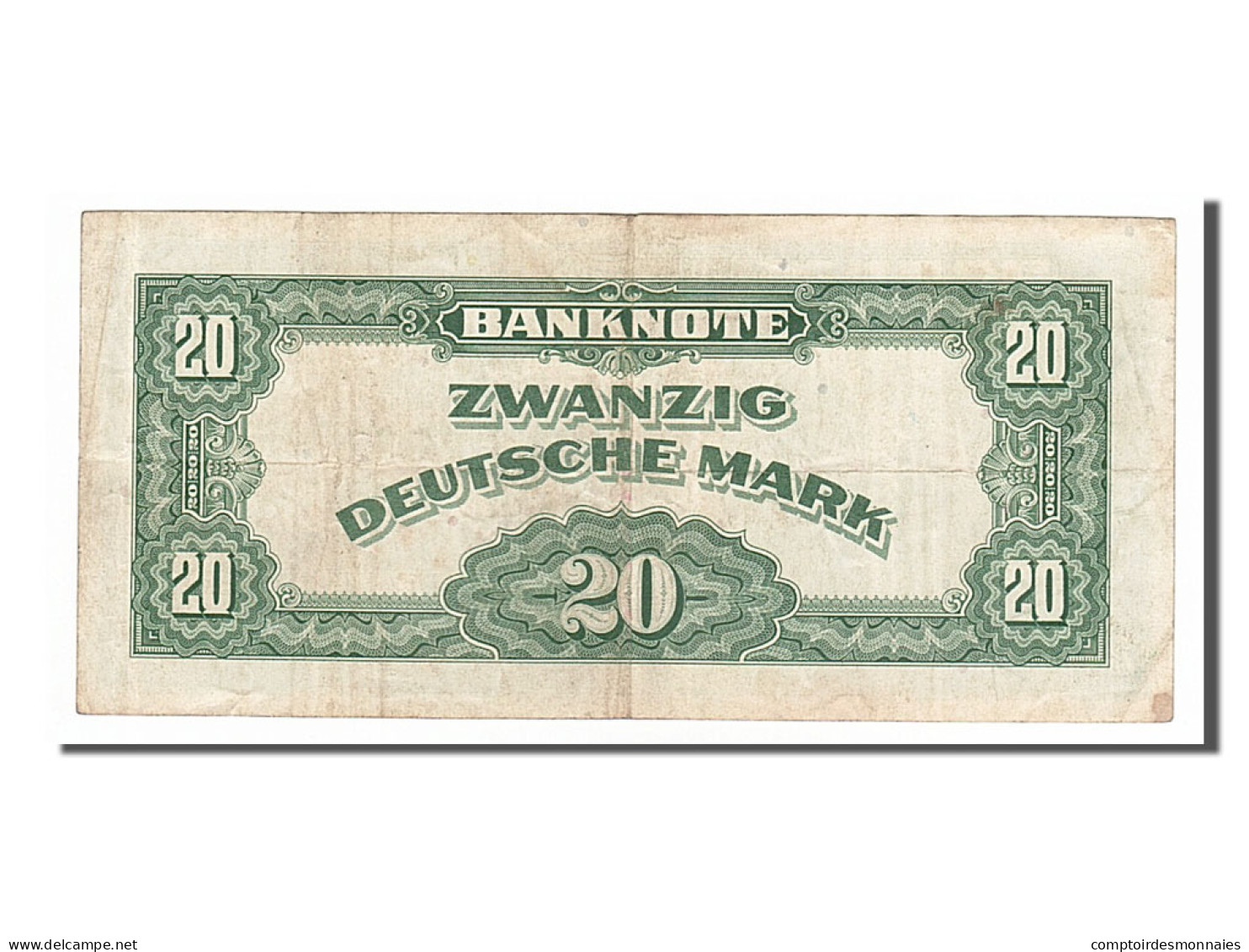 Billet, République Fédérale Allemande, 20 Deutsche Mark, 1948, TTB - 20 Mark