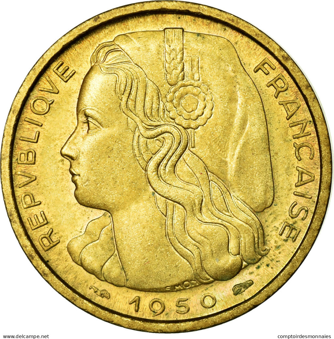 Monnaie, France, 20 Francs, 1950, FDC, Aluminium-Bronze, KM:PN111, Gadoury:863 - Essays & Proofs