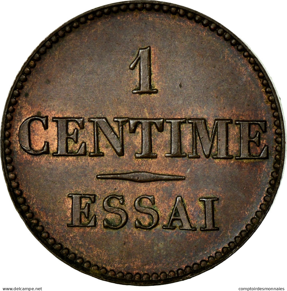 Monnaie, France, 1 Centime, SUP, Bronze, Gadoury:80 - Essays & Proofs