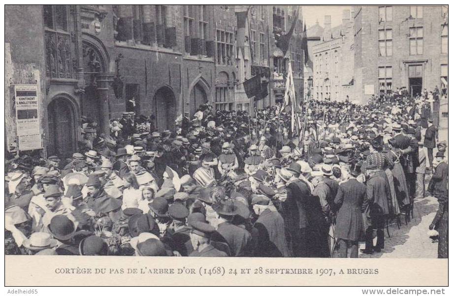 AZE27/  ed. J.D.C., 1907 Zeer mooi/ beau lot x 14 Brugge Bruges Processie Cortége Pas de L´arbre d´Or