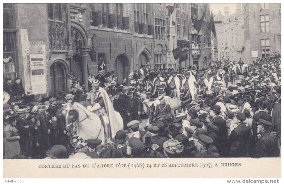 AZE27/  ed. J.D.C., 1907 Zeer mooi/ beau lot x 14 Brugge Bruges Processie Cortége Pas de L´arbre d´Or