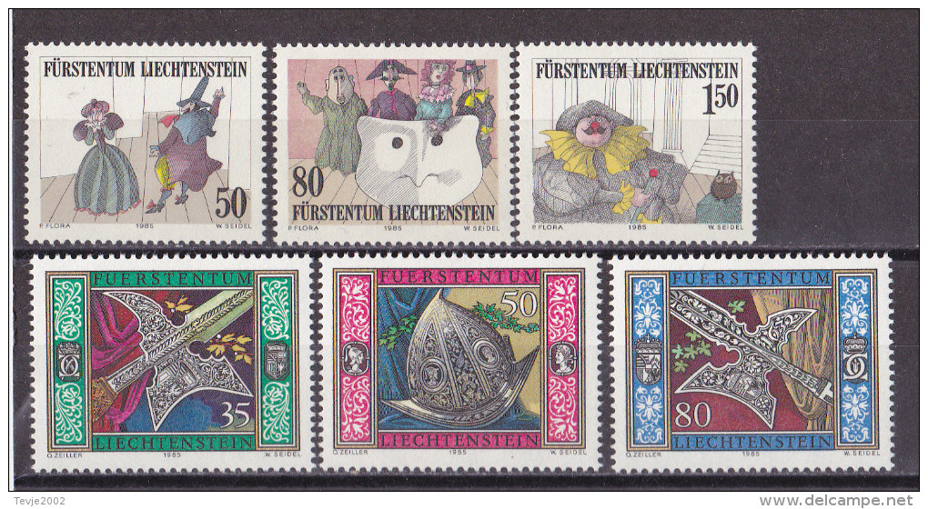 Ok_ Liechtenstein -  Jahrgang 1985 - Komplett Complete  - Postfrisch MNH - Annate Complete