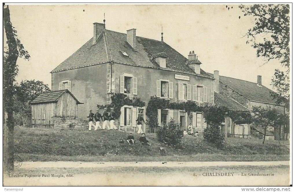 CHALINDREY.  La Gendarmerie (en L'état) - Chalindrey