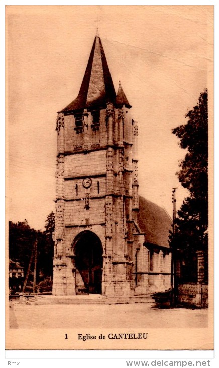 CANTELEU  L église     Carte En Très Bon état écrite Timbrée - Canteleu