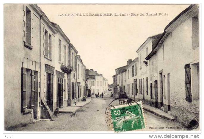 LA CHAPELLE BASSE MER - Rue Du Grand Puits     (63627) - La Chapelle Basse-Mer