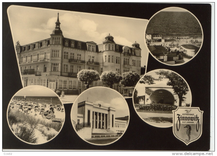 Ostseebad Zinnowitz 3 Cartes Postales - Zinnowitz